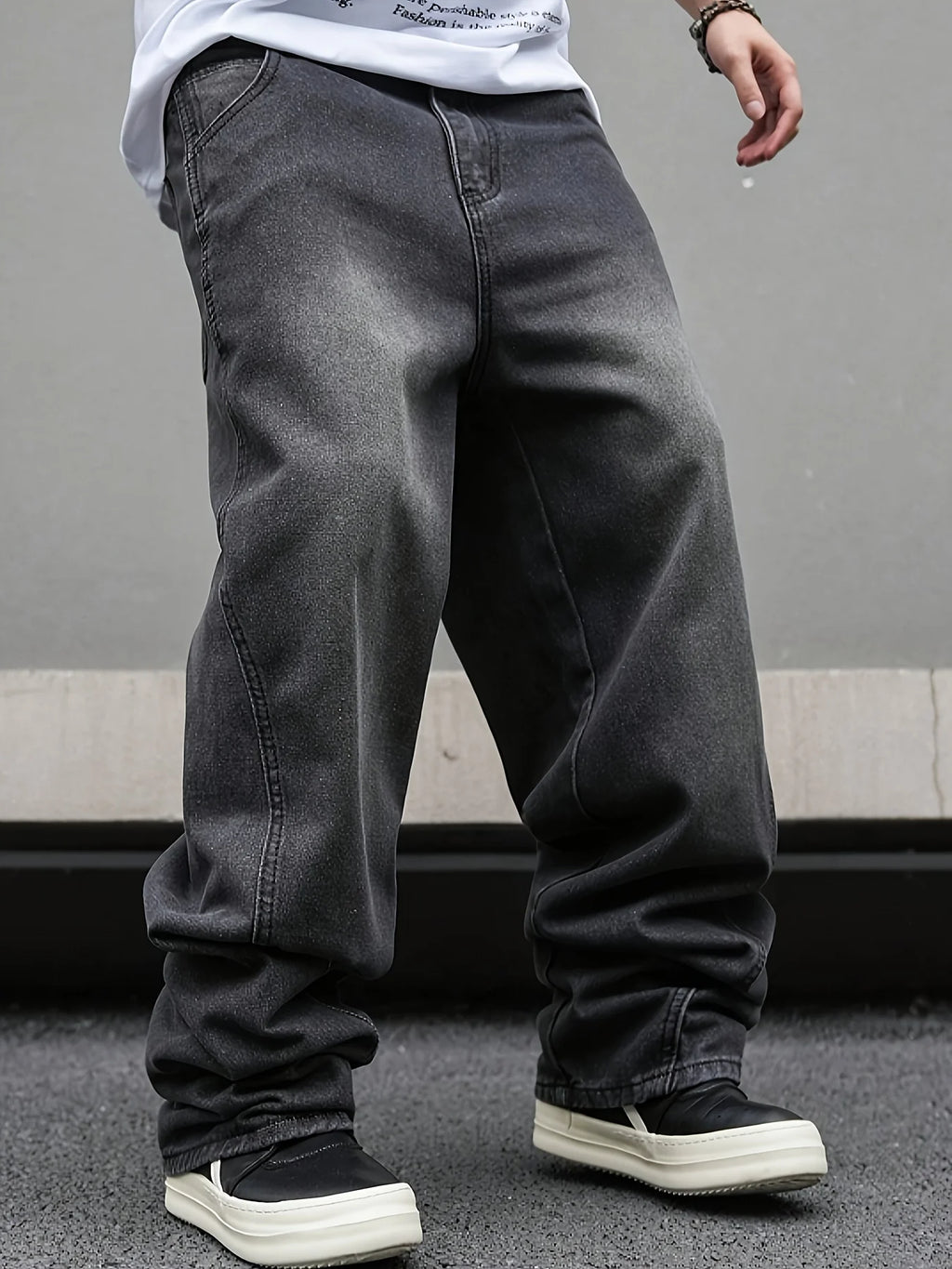 Men’s American Street Wide Leg Jeans