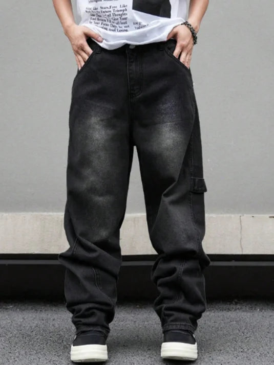 Men’s American Street Wide Leg Jeans