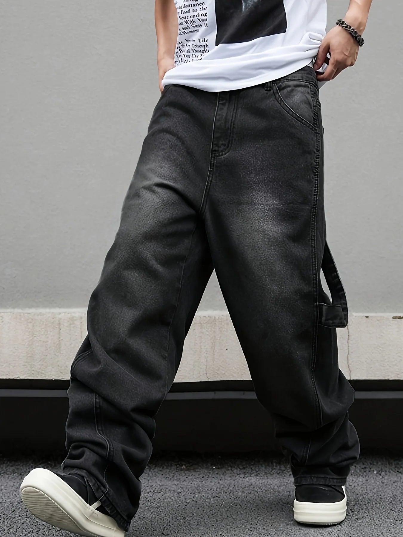 Men’s American Street Wide Leg Jeans