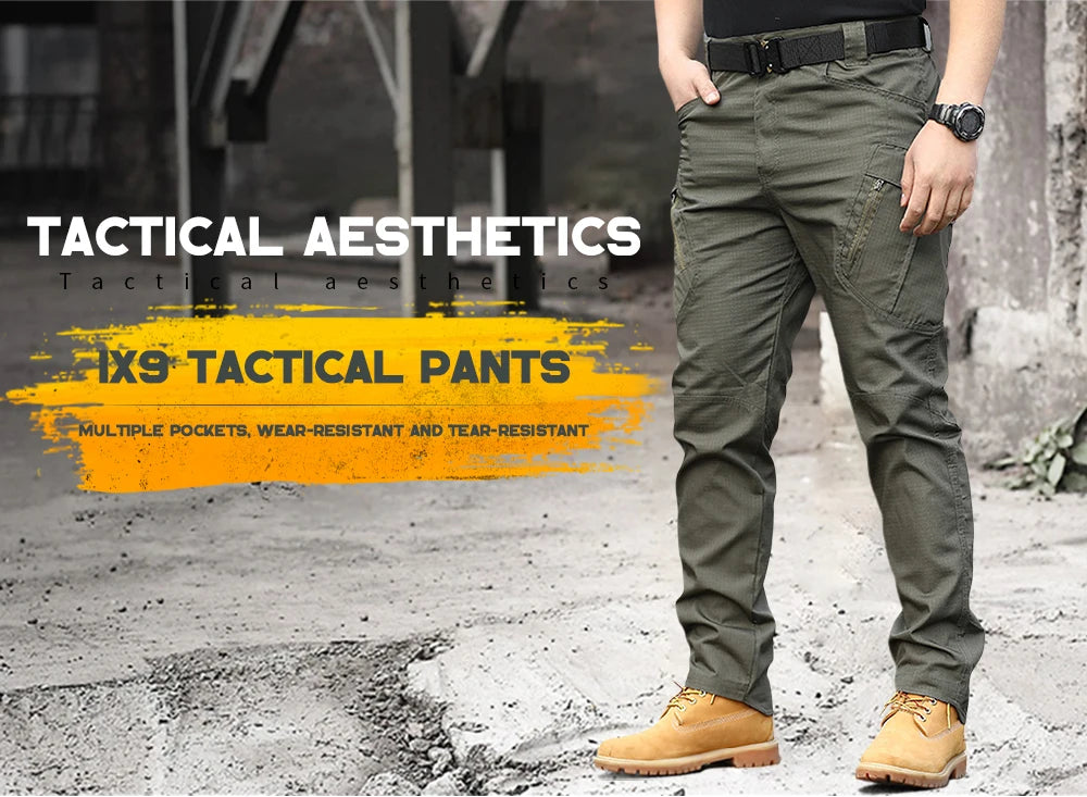 Men’s IX9 Tactical Multi-Pocket Pants