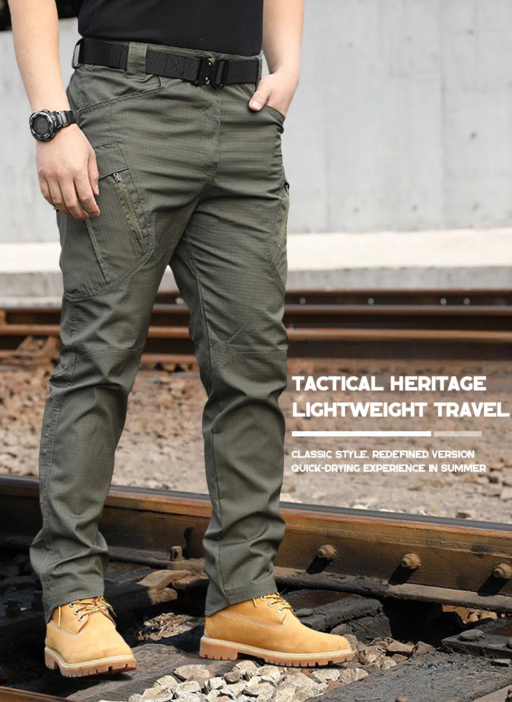 Men’s IX9 Tactical Multi-Pocket Pants